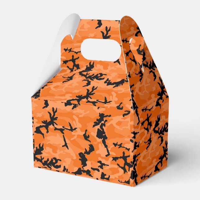 Caixinha De Lembrancinhas HOC Orange Halloween Edition Camo (Frente)