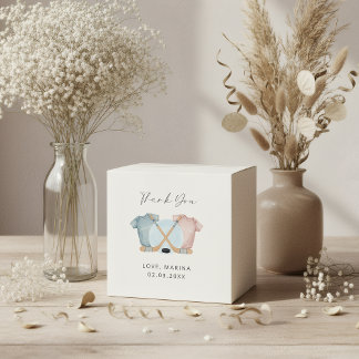 Caixinha De Lembrancinhas Hockey baby shower, ice hockey gender reveal,