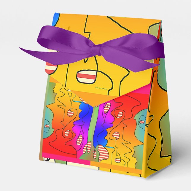 Caixinha De Lembrancinhas Hodge Podge Wedding Housearming Birthday (Frente)