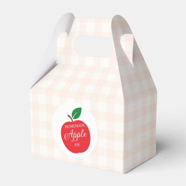 Caixinha De Lembrancinhas Homemade Apple Pie Baby Shower (Frente)