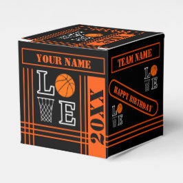 Caixinha De Lembrancinhas Hoops de basquete, Presente de Jogador de Basquete