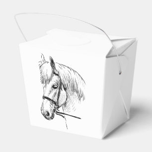 Caixinha De Lembrancinhas Horse Pony Western Country, Partido Equestre