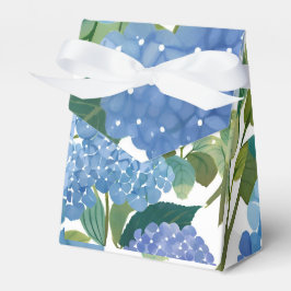 Caixinha De Lembrancinhas Hortênsias Azuis | Floral Bonito