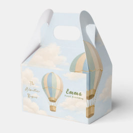 Caixinha De Lembrancinhas Hot Air Balloon First Birthday Favor Boxes
