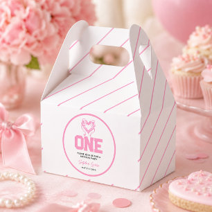 Caixinha De Lembrancinhas https://www.zazzle.com/cute_pink_bow_coquette_1st_