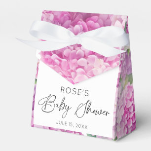 Caixinha De Lembrancinhas Hydrangea Flowers Chá de fraldas