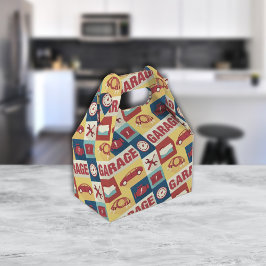 Caixinha De Lembrancinhas Icônica Do Representante Profissional De Automóvei