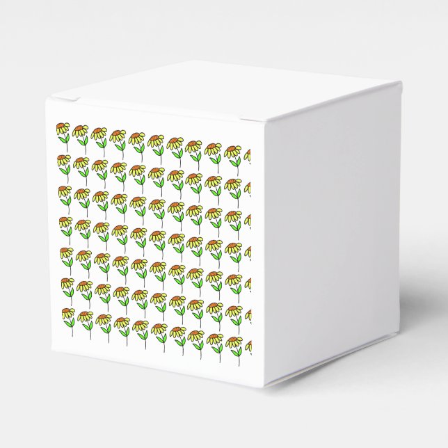 Caixinha De Lembrancinhas Illustration Gift Boxes for Weddings, Showers (Frente)