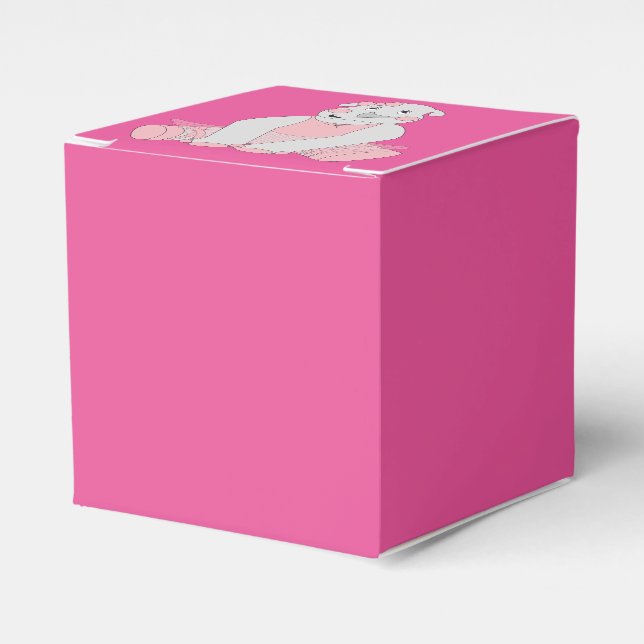 Caixinha De Lembrancinhas ilusima Ballerina Rhino (Frente)