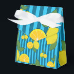Caixinha De Lembrancinhas Ilustração de Limões<br><div class="desc">Adicione um toque de sabor às suas celebrações com essas caixas de favor Ilustração de Limões! Perfeitas para casamentos,  festas e eventos especiais,  elas trazem charme fresco e cítrico para qualquer ocasião.</div>