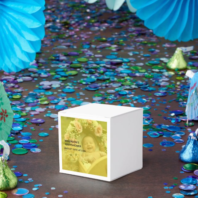 Caixinha De Lembrancinhas Imagem de Bebê Chá de Bebê (Festa)