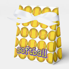 Caixinha De Lembrancinhas Imagem de Softball