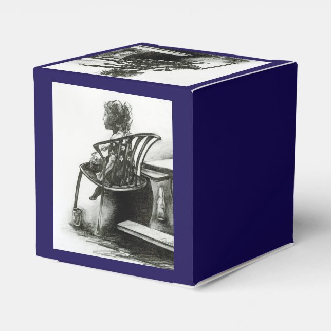 Caixinha De Lembrancinhas Imaginação alimenta minha realidade (Verso)