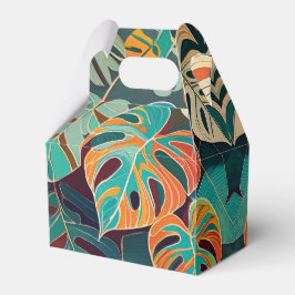 Caixinha De Lembrancinhas Impressão do Havaí tropical