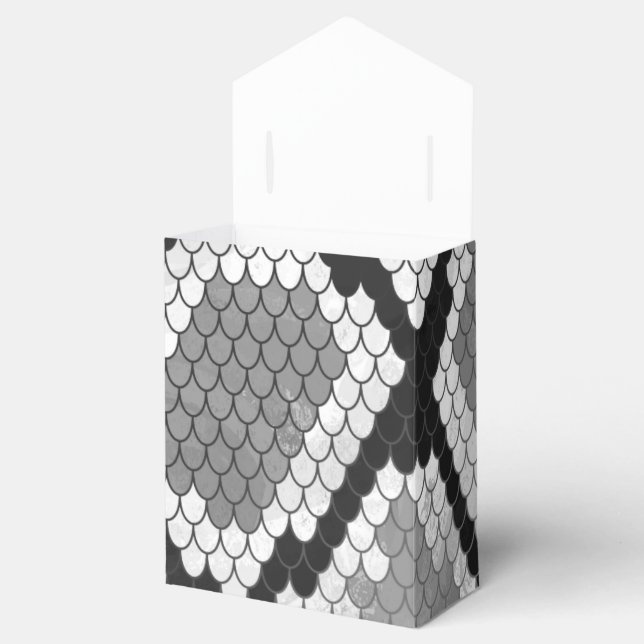 Caixinha De Lembrancinhas IMPRESSÃO e CINZA COBRA (Aberto)