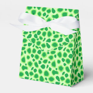 Caixinha De Lembrancinhas Impressão Leopard - Sombras do Verde limão