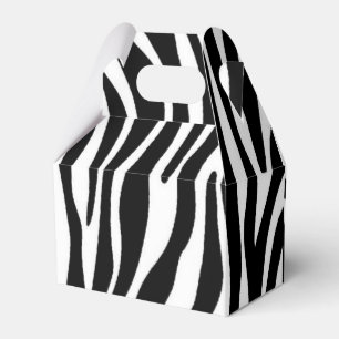 Caixinha De Lembrancinhas Impressão Zebra