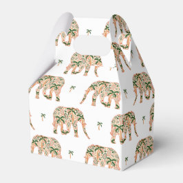 Caixinha De Lembrancinhas Indian Floral Paisley Ornate Elephants