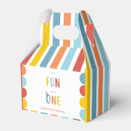 Caixinha De Lembrancinhas It's Fun To Be One Colorful Party Favor Boxes