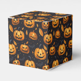 Caixinha De Lembrancinhas Jack-O-Lanterns Halloween