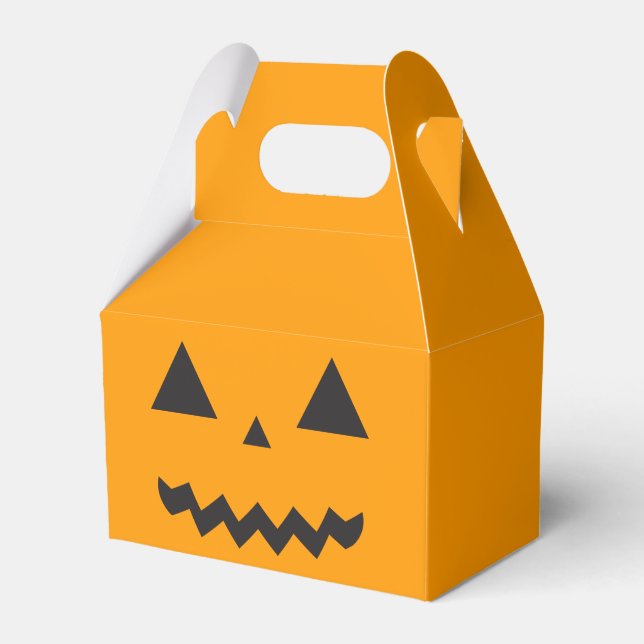 Caixinha De Lembrancinhas Jack O'Lantern Halloween Box (Frente)