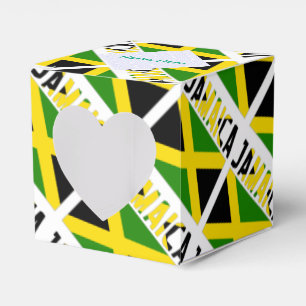 Caixinha De Lembrancinhas Jamaica Jamaican Flag Tilado Green Personalizado