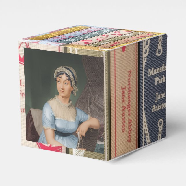 Caixinha De Lembrancinhas Jane Austen's Novels Gift Box (Frente)