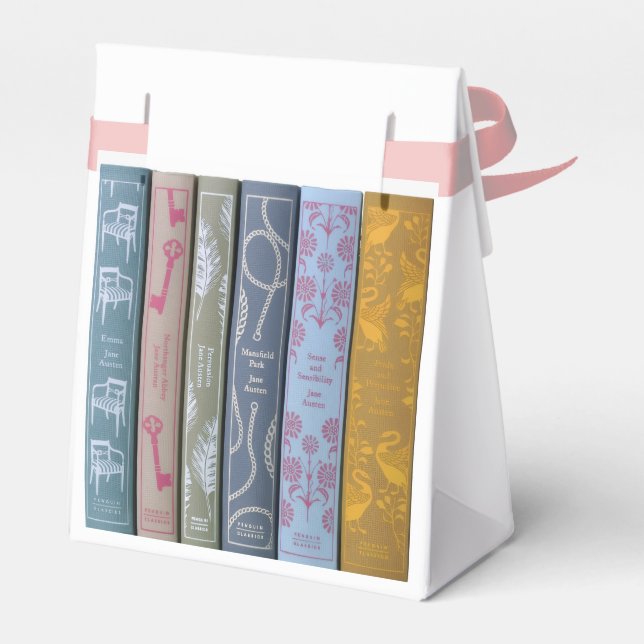 Caixinha De Lembrancinhas Jane Austen's Novels Gift Box (Verso)