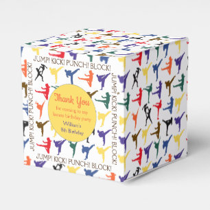 Caixinha De Lembrancinhas Japão Karate Martial Arts Aniversário de criança B