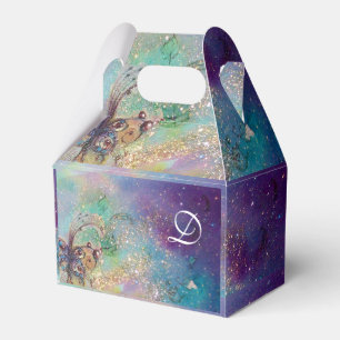 CAIXINHA DE LEMBRANCINHAS JARDIM DA PLANTA DE BORBOLETA MÁGICA DAS SOMBRAS