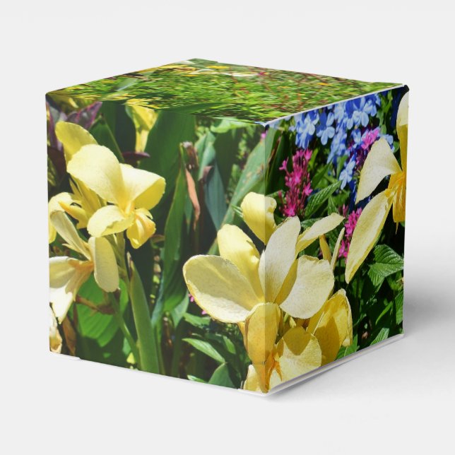 Caixinha De Lembrancinhas Jardim de Flores  (Verso)