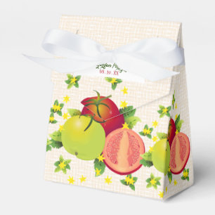 Caixinha De Lembrancinhas Jardim de Frutas de tomate