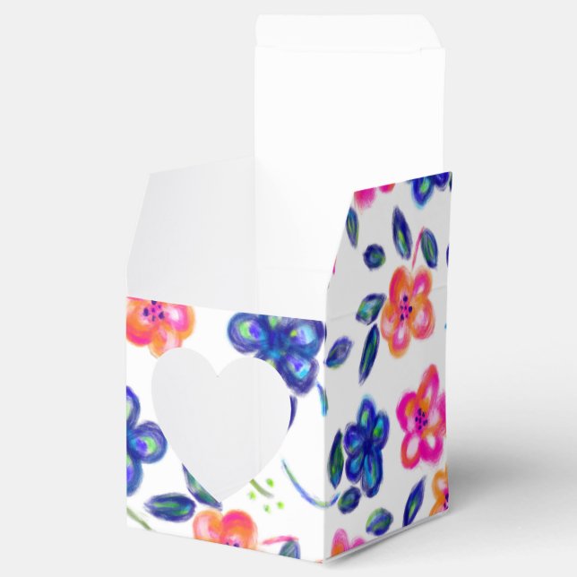 Caixinha De Lembrancinhas Jardim Flor (Aberto)