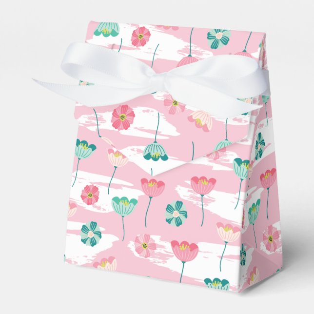 Caixinha De Lembrancinhas Jardim Springtime (Frente)