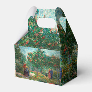 Caixinha De Lembrancinhas Jardim Van Gogh em Montmartre com amantes