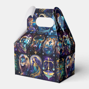 Caixinha De Lembrancinhas Jewel Galaxy Zodiac Gable