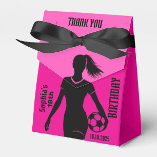 Caixinha De Lembrancinhas Jogadora de futebol, Futebol Girl Team