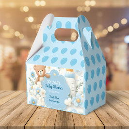 Caixinha De Lembrancinhas Joy do Pacote Azul: Chá do Bear Bear