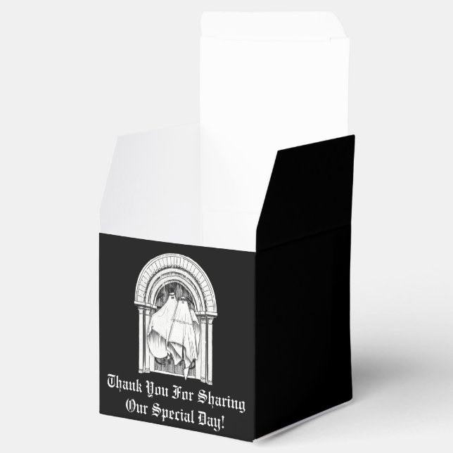 Caixinha De Lembrancinhas Juntos Para O Casamento Fantasma (Aberto)