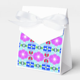 Caixinha De Lembrancinhas Kaleidoscópio Flor de Azul