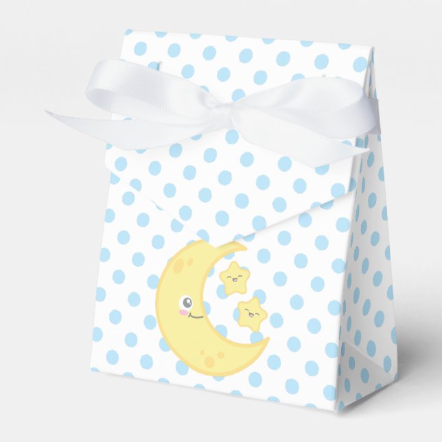 Caixinha De Lembrancinhas Kawaii Moon e Stars Gift Box (Frente)