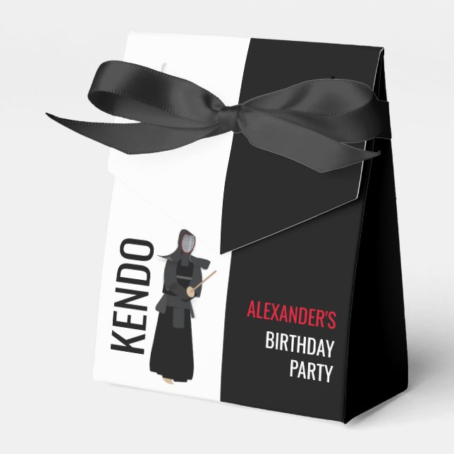 Caixinha De Lembrancinhas Kendo (Frente)