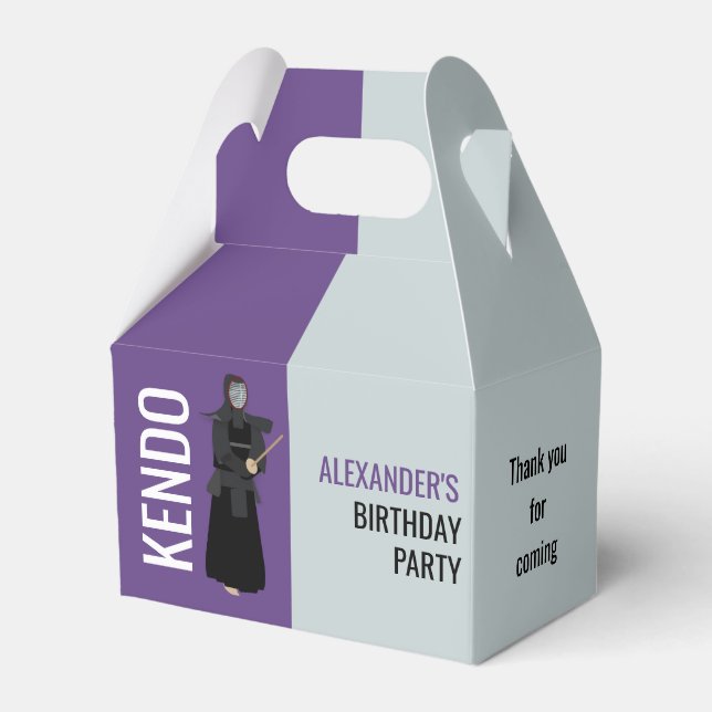 Caixinha De Lembrancinhas Kendo (Frente)