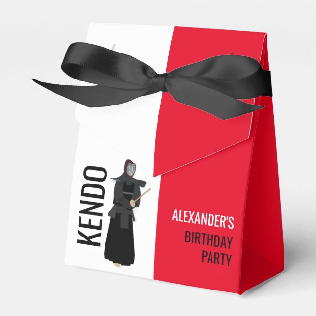 Caixinha De Lembrancinhas Kendo (Frente)