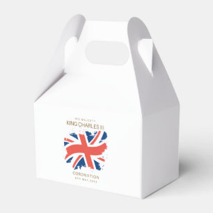 Caixinha De Lembrancinhas King Charles III Union Jack Flag