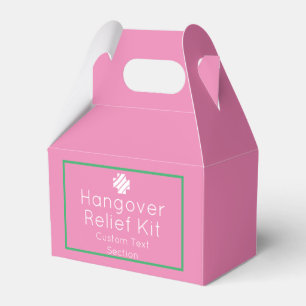 Caixinha De Lembrancinhas Kit de Alivio do Pink Chic Hangover