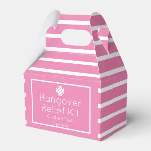 Caixinha De Lembrancinhas Kit de Alivio do Pink Chic Hangover