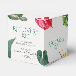 Caixinha De Lembrancinhas Kit de Recuperação de Casamento de Flores Tropicai