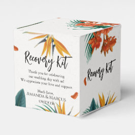 Caixinha De Lembrancinhas Kit de Recuperação de Casamento de Flores Tropicai