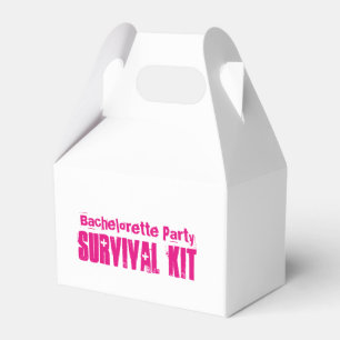 Caixinha De Lembrancinhas Kit de Sobrevivência de "Festa de Despedida de Sol